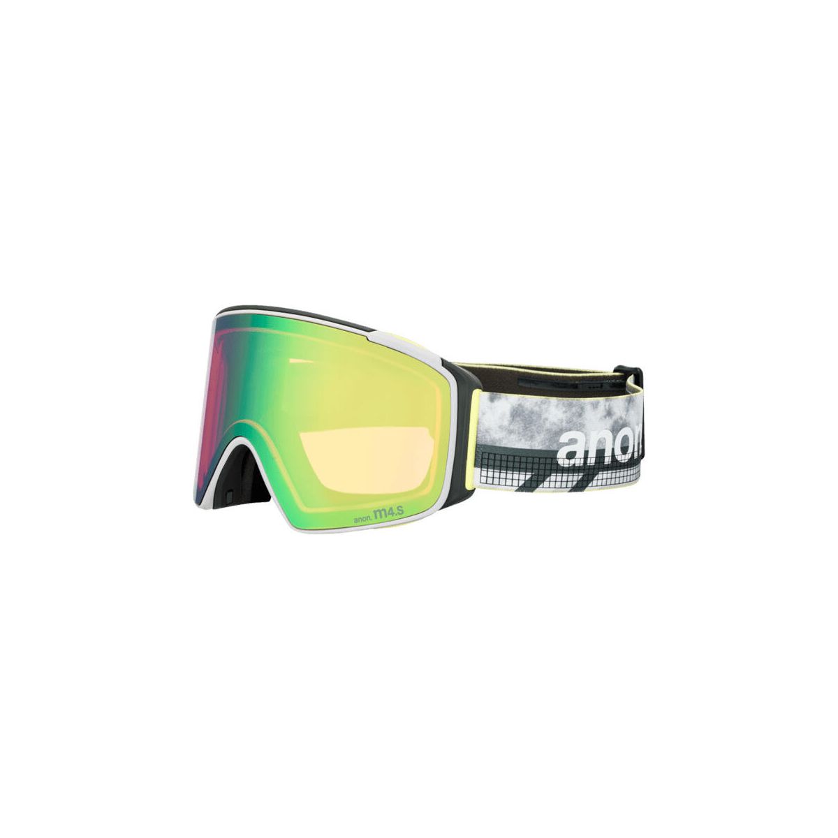Anon M4S Goggles (cylindrical) + Bonus Lens + MFI Face Mask tilt shift/perceive variable green (EU1) Regular NA 2357713-EU1-NA