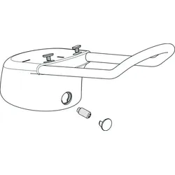 Ideal Standard Klinikgriff 140mm Chrom B961237AA