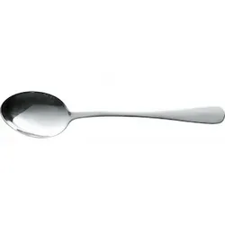 Esmeyer 12 x Menülöffel SYLVIA, Edelstahl 18/0, poliert, Länge: 19,6 cm. Materialstärke 2,2 mm.