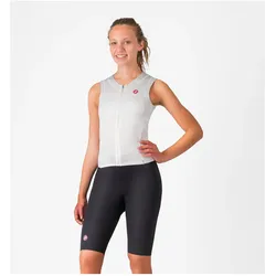 Castelli, Damen, Velotrikot, Free Sanremo 3 W Suit Sleeveless (M), Grau, Weiss, Schwarz, M