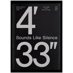 Sounds Like Silence. John Cage - 4'33, Fachbücher von Jan Thoben, Dieter Daniels, Inke Arns