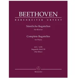Sämtliche Bagatellen für Klavier, Sachbücher von Ludwig van Beethoven