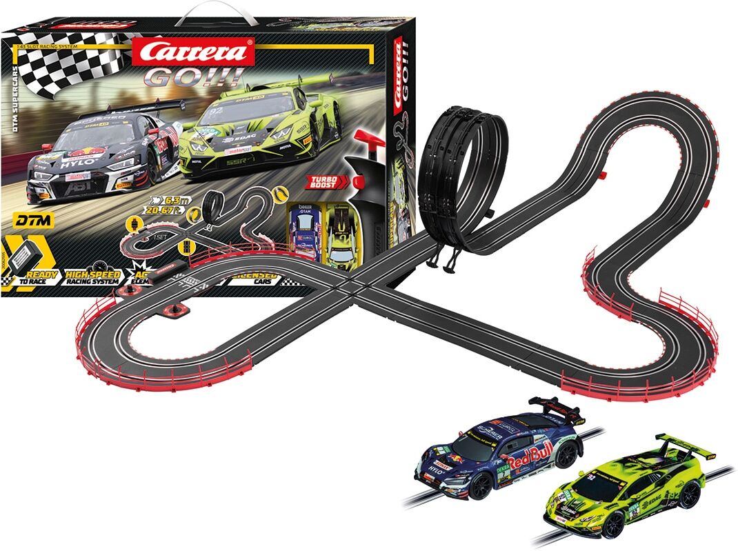 Carrera Circuito para vehículos de juguete DTM Supercars GO.
