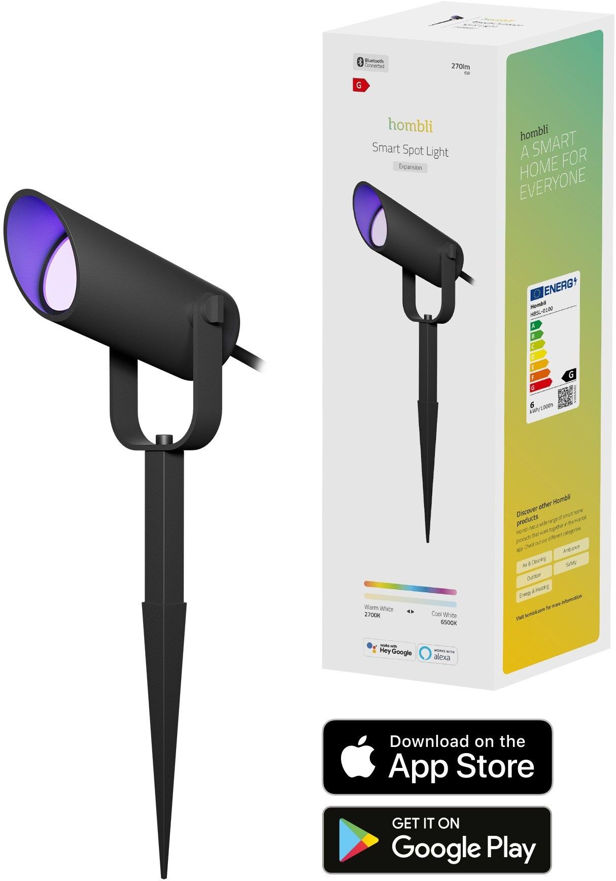 Hombli - Outdoor Smart Spot Light - Single
