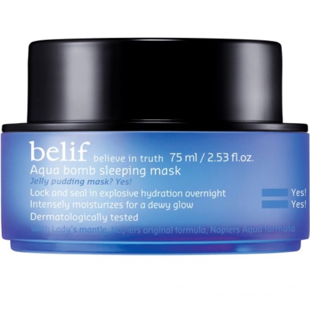 Belif Aqua Bomb Sleeping Mask for Normal and Dry Skin 75mL