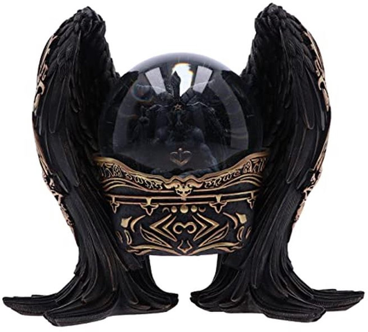 Baphomet Antiquity Sneeuwbol - Gotische Decoratie voor op Tafel