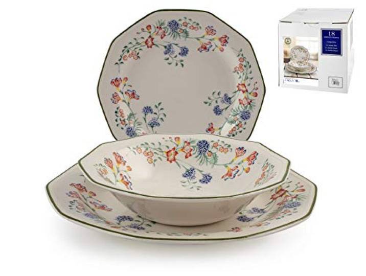 Churchill 829581 Earthware Tafelservice 18-teilig