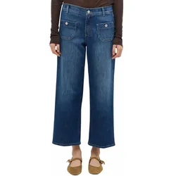 Angels Linn Jeans Smart Culotte in Mittelblau-D40-L26