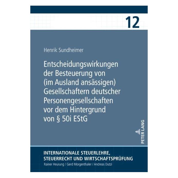 Peter Lang Sundheimer:Entscheidungswirkungen der B (Deutsch, Hardcover, Henrik Sundheimer) (67839592)
