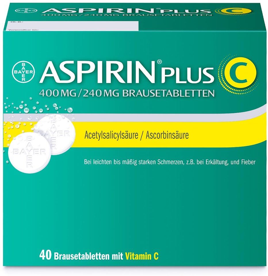 Aspirin plus C Brausetabletten 40stk