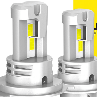All Categories Goods LED Headlight Kit, Super Bright H4 Bulbs, White, Lumens Per Bulb LED Headlight Kit, Super Bright H4 Bulbs, White, Lumens Per Bulb