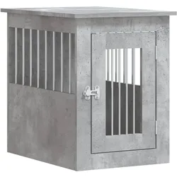 vidaXL Kojec dla psa, szary beton 45x62x59 cm, Hundehütte
