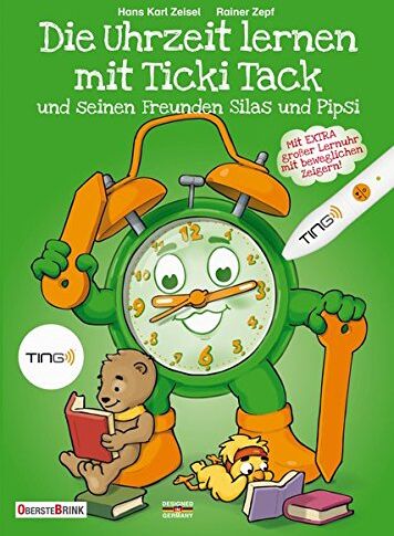 Zeisel, Hans Karl - Die Uhrzeit lernen mit Ticki Tack und seinen Freunden Silas und Pipsi - Preis vom 30.09.2026 09:01:18 h