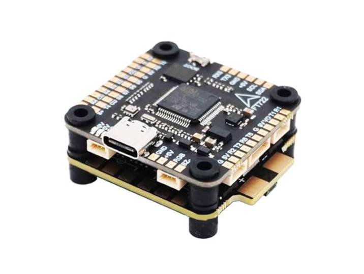 Knoruley F722 FC&ESC Stack F722X8 Pro Flight Controller BLS 60A 4in1 ESC 30.5X30.5mm für RC FPV Racer Drone