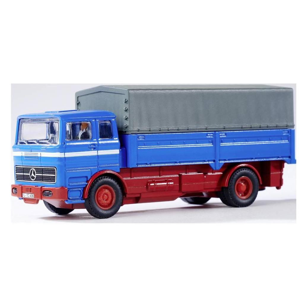 Carson 1:87 MB 1620 Plane m.Anhäng.100%RTR blau (RTR Ready-to-Run) (500504157)