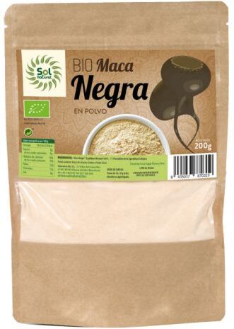 Sol Natural Maca Negra Polvo Bio 200 gr