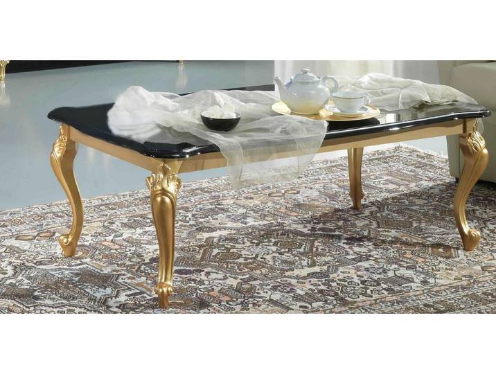 Xlmoebel Couchtisch Luxuriöser Design Tisch für Wohnzimmer und Kaffee Genuss (Packung, Couchtisch 130 x 68 x 44 cm), Made in Europa