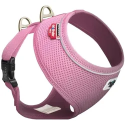 Curli Basic harness Air-Mesh Pink M (M, Hund), Halsband + Leine