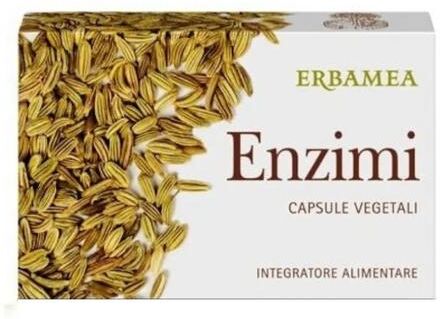 Erbamea Enzimi Integratore Alimentare Digestiva 24 Capsule Vegetali
