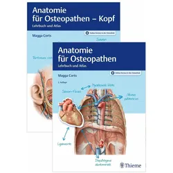 Set Anatomie für Osteopathen, Fachbücher von Magga Corts