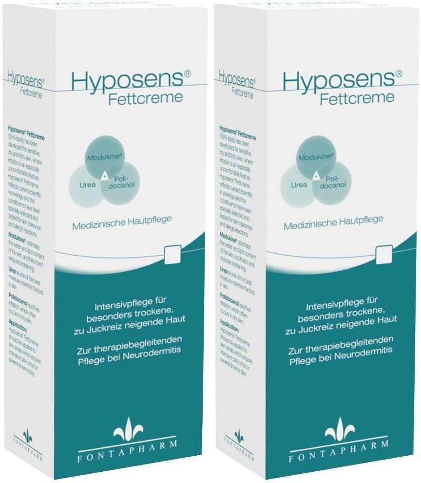 Hyposens Fettcreme x2 2x200 g Creme