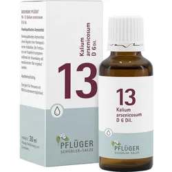 Biochemie Pflüger Nr. 13 Kalium Arsen. D 6 30 ML