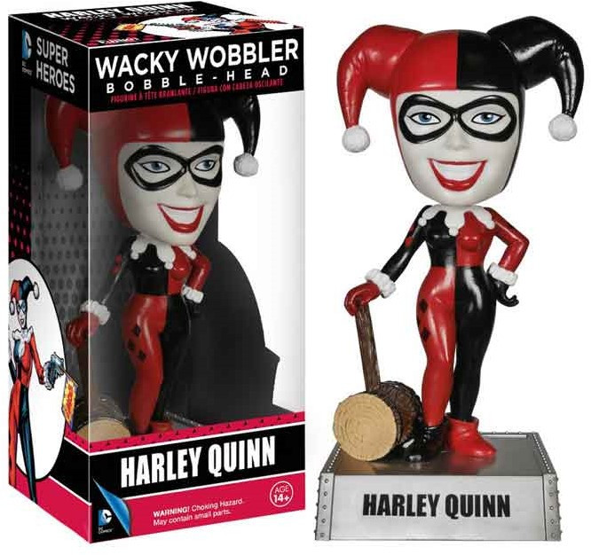 Funko Wacky Wobbler DC Comics Harley Quinn Verzamelfiguur