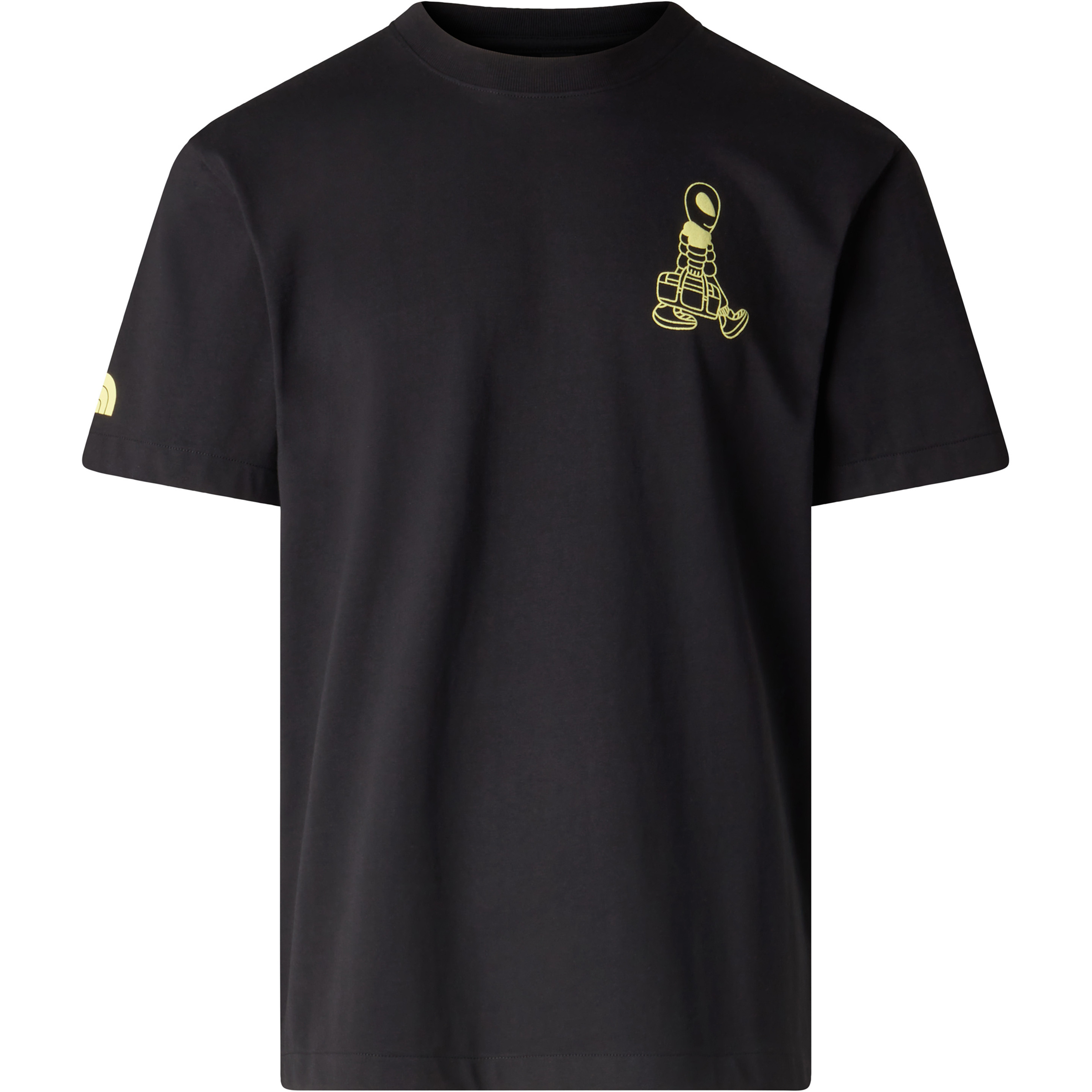 The North Face Alien Graphic Herren T-Shirts schwarz Größe M Lifestyle Hautfreundlich