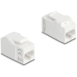 DELOCK Keystone Modul Kupplung RJ45 Buchse zu RJ45 Buchse UT