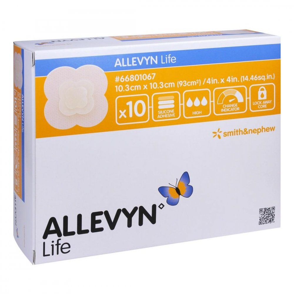 Smith & Nephew GmbH Allevyn Life 10,3x10,3 cm Verband 09634019