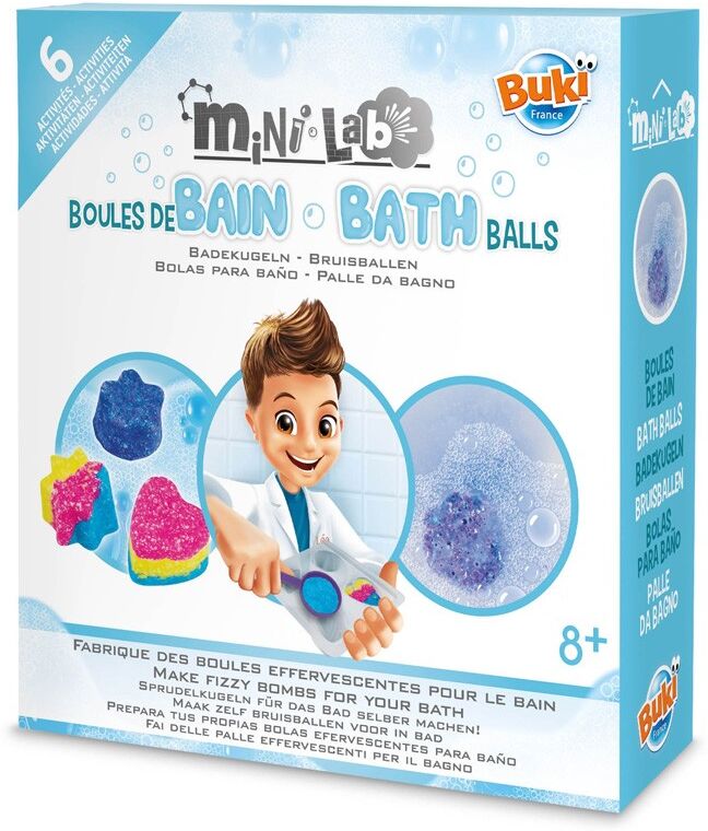 Buki France Mini Lab : Bombes de bain - Buki
