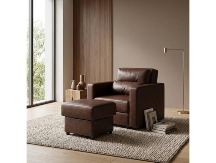 Family Meble Schlafsessel Komo Boston mit Hocker – Variante Boston 66