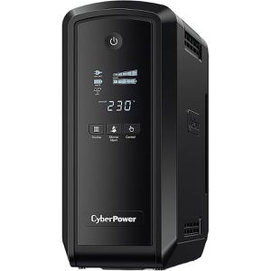Cyberpower USV PFC Sinewave Series CP900EPFCLCD, 6 Ausgänge, Line-Interactive, LCD-Display, USB, 900 VA, Schuko / IEC C13