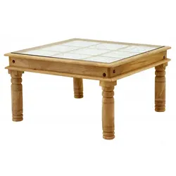 Couchtisch Sita 80x45x80 aus indischem Mango-Massivholz