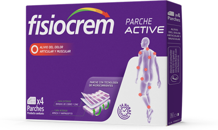 Fisiocrem Parche Active 4 uds