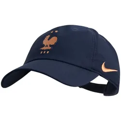 NIKE FFF Frankreich Club Poly Cap 498 - blackened blue/metallic copper M/L