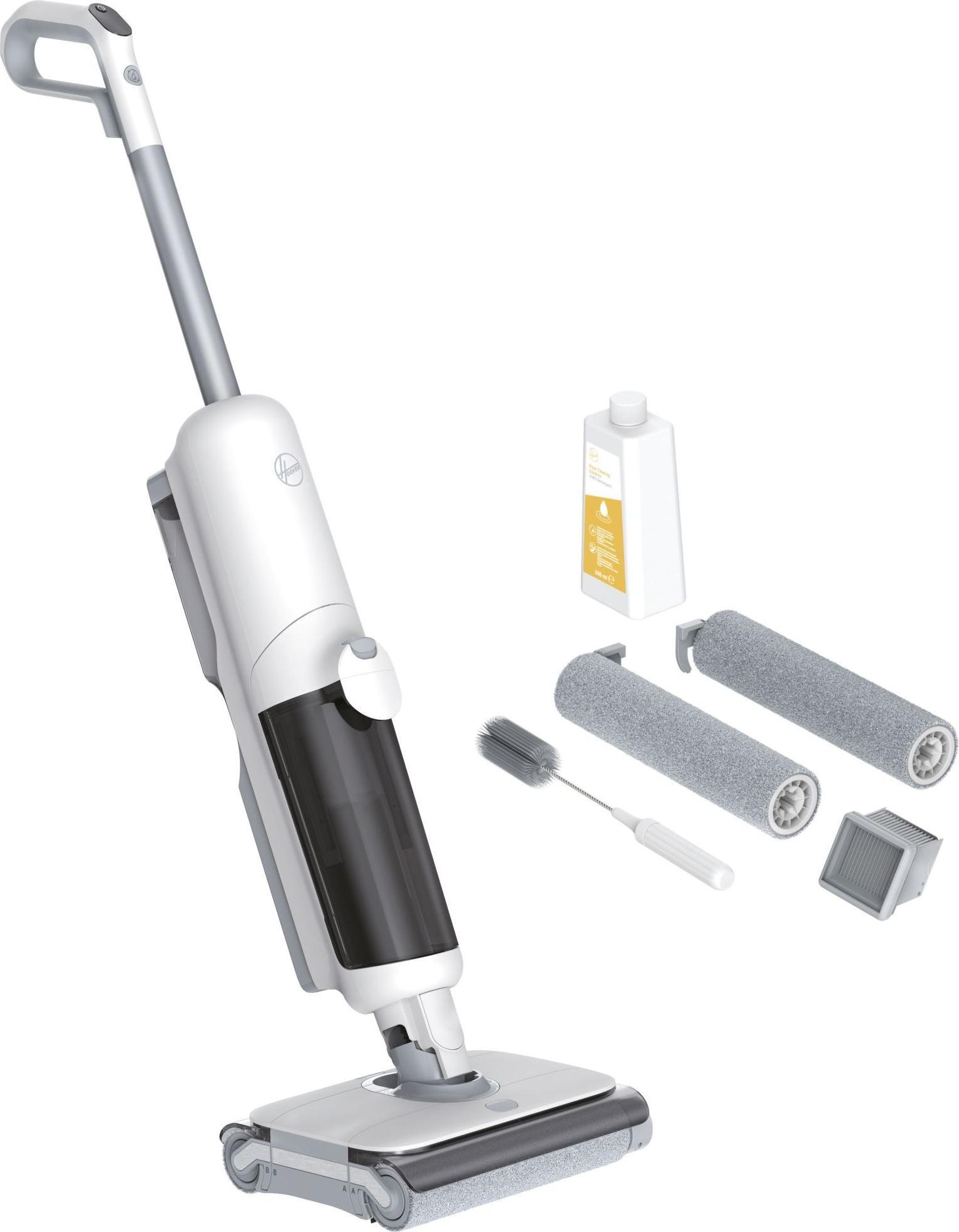 Hoover HW500 011, Standstaubsauger, Beutellos, Grau, Weiß, 0,6 l, 0,75 l, 0,6 l
