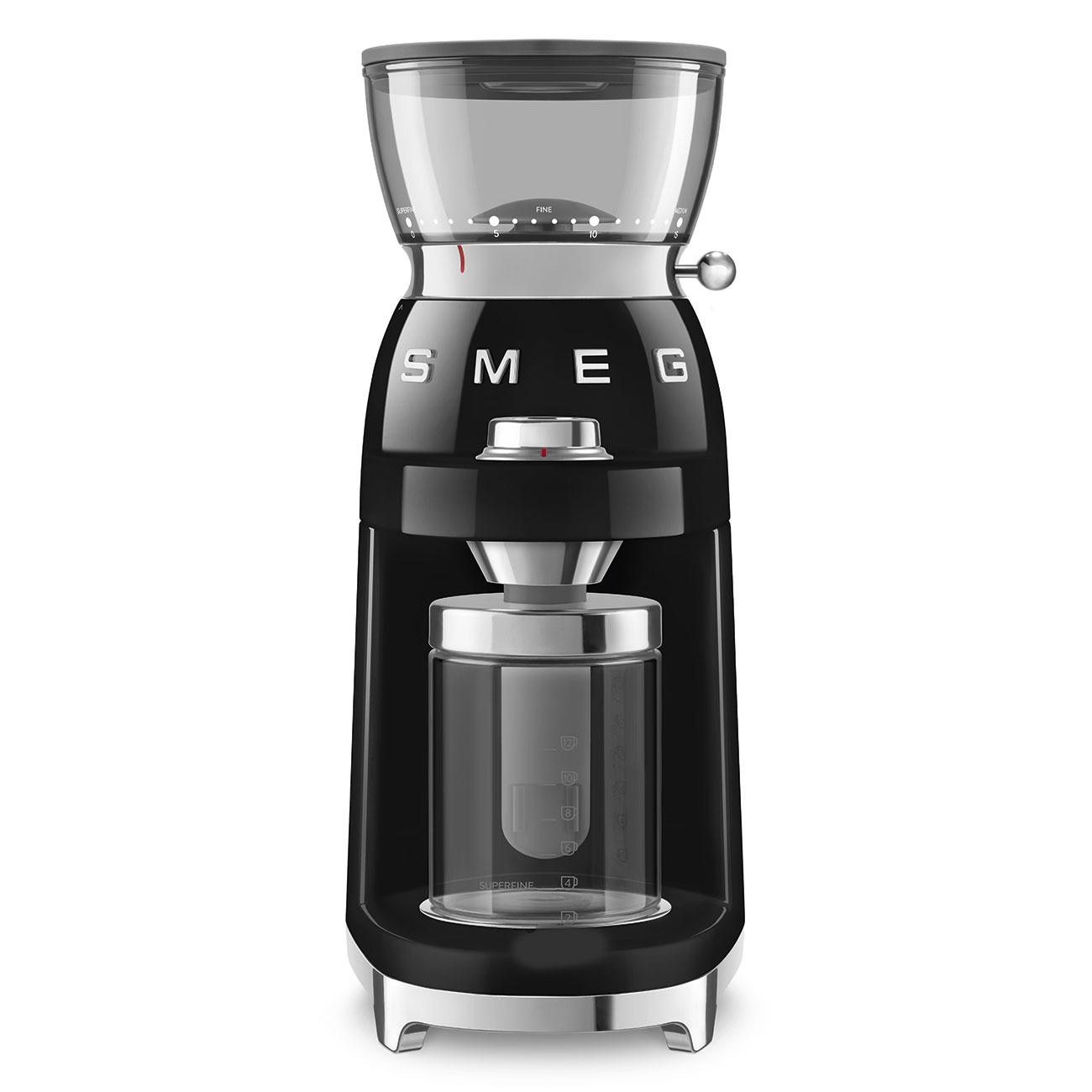 Smeg Kaffeemühle 50's Style Schwarz