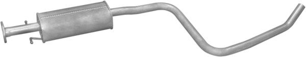 Polmo Mittelschalldämpfer 0537 Mitte Für Daewoo