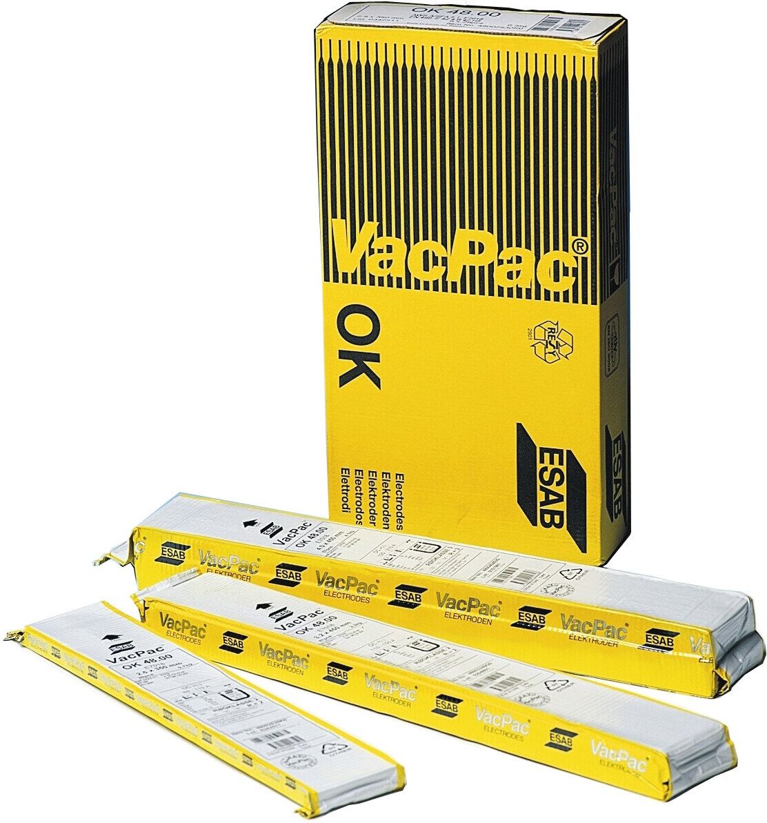 Esab Elektrod OK 48.05, 2,0x300 mm, VacPac hylsa 0,6 kg