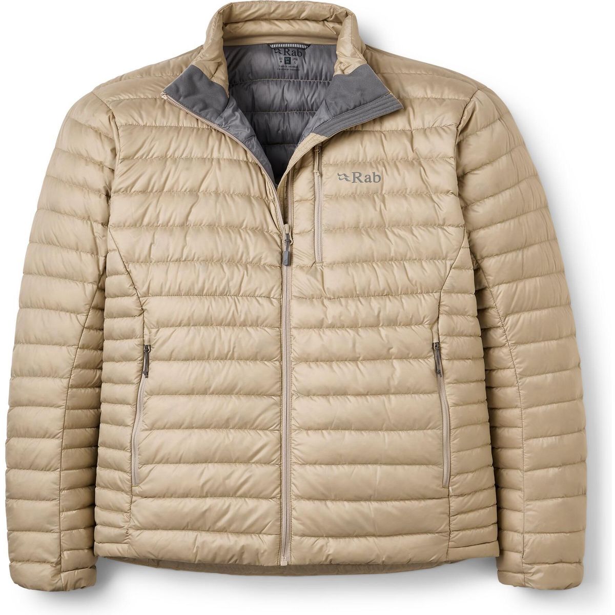 Rab Microlight Jacket dark pebble (DKP) S QDB-94-DKP-SML