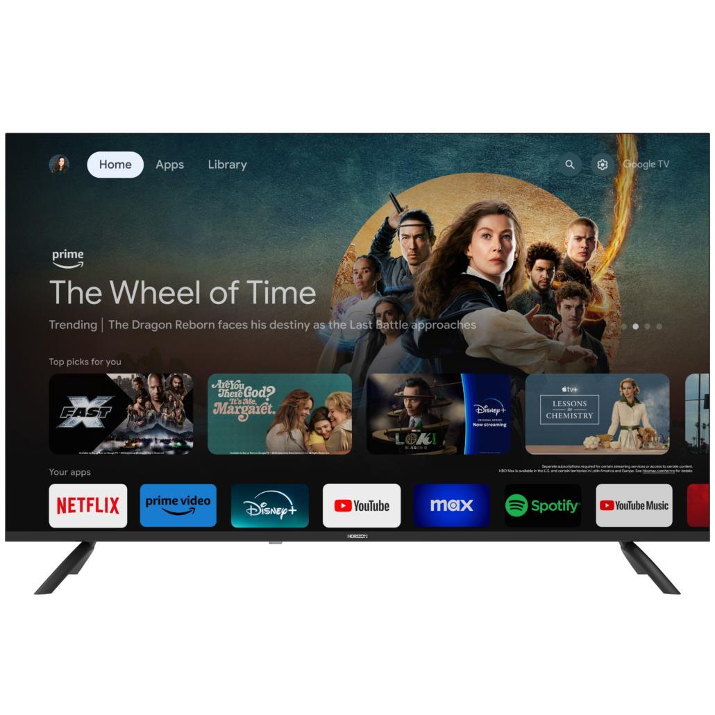 Horizon 55HL7590U/D Google TV 55", Fernseher 140 cm, 4K UHD LED, Voice Assistant, 2024