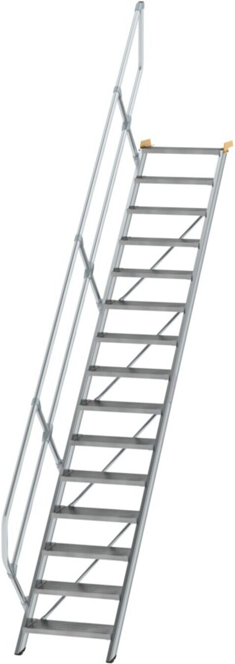 MUNK Aluminium-Treppe Stufen 45° 15 Stufen (600255)