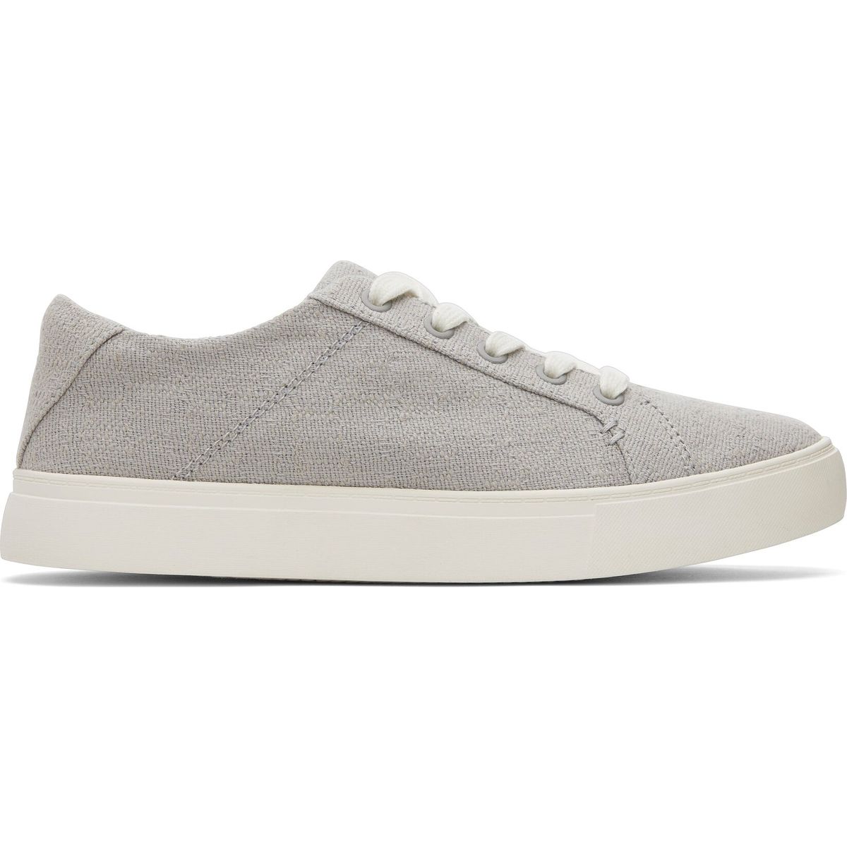 Toms Kameron Lace UP drizzle grey two tone slub 36 10020731-36