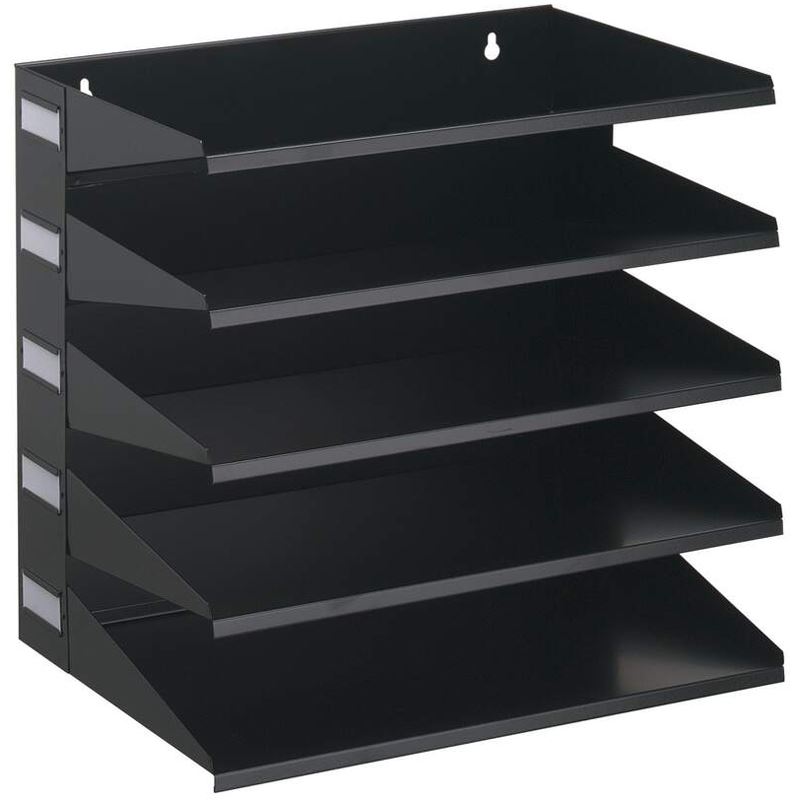 Durable Sortierreck 5tlg. 01 schwarz