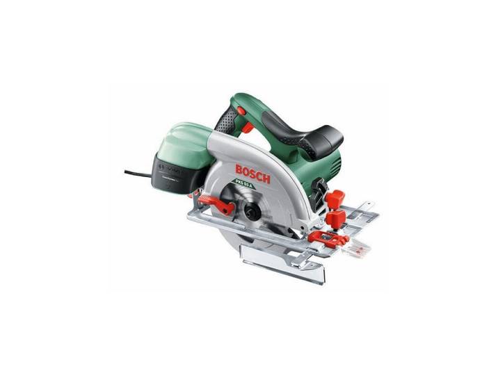 Handkreissäge BOSCH PKS 55 A , grün, Sägemaschinen, Handkreissäge