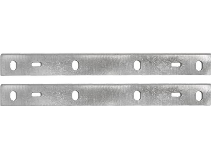 Güde 55138 Schaafmessen, paar voor GADH 200 (VE 2 stuks, schaafmessen van High Speed Steel) zilver