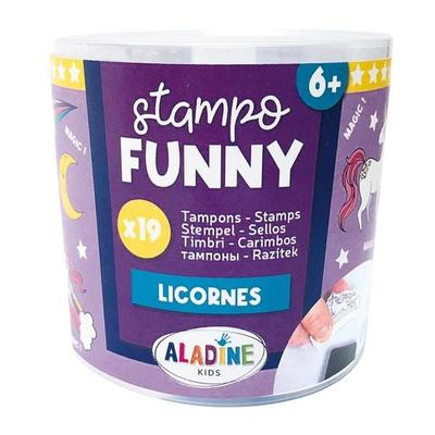 ALADINE - Kinder Stempel Funny Einhorn