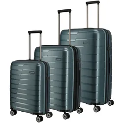 Travelite Kofferset 3tlg. Air Base S/M/L eisblau - 77