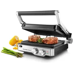 Tescoma Kontaktgrill PRESIDENT, Kontaktgrill, Schwarz, Silber